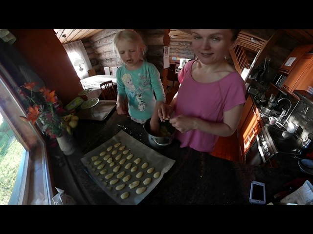 360° Baking Finnish Spoon Cookies "Lusikkaleivät"