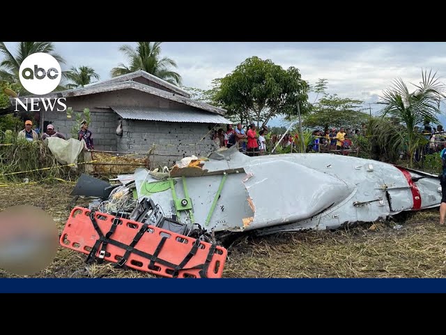 4 dead after DOD-contracted aircraft crashes in Philippines