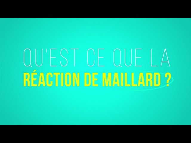 95°- Marion vous répond - La réaction de Maillard