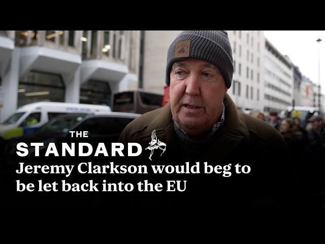 Jeremy Clarkson would beg to be let back into the EU