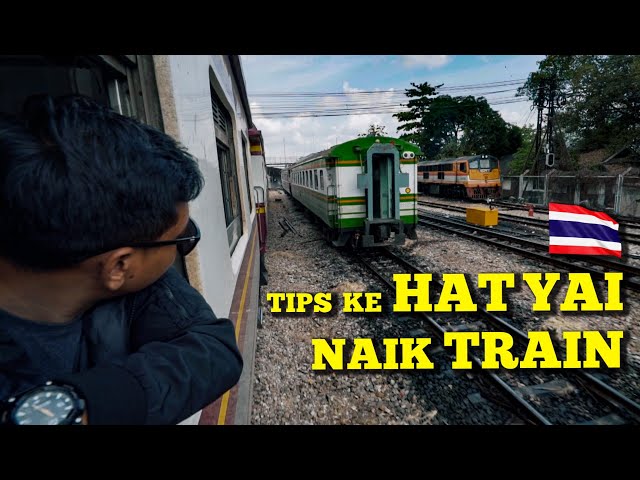 Solo TRAVEL Kuala Lumpur Ke Hat Yai naik keretapi ETS train - Part 1