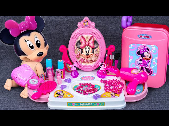 95 Minutes Disney Minnie Mouse Collection, Satisfying Unboxing Makeup Play Set | Tina Unboxing Toys