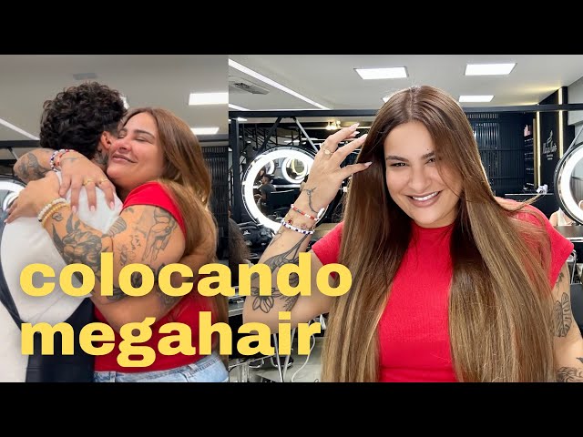 VLOG: Tentei FICAR LOIRA, mas NÃO DEU! | Mudança de Cabelo e Mega Hair