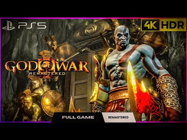 God Of War 3 PS5 Remastered - Full Gameplay [ 4K 60FPS HDR ]