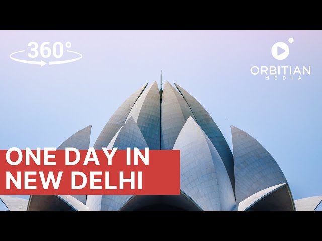 One Day in New Delhi Trailer - VR/360° guided city tour (8K resolution)