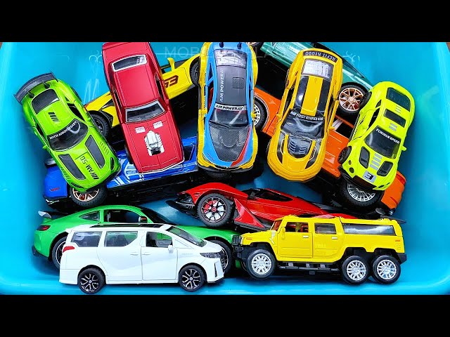 UNBOXING DIECAST | miniature cars Jaguar, Peugeot, Renault, Hyundai, Mazda, Volvo, Honda, Opel #1307