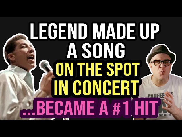 Icon Made UP Song on the Spot in the MIDDLE of a Concert...Became a #1 SMASH!--Professor of Rock