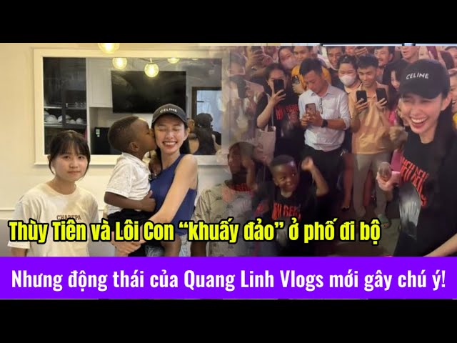 Lôi Con và Thuỷ tiên “ khuấy đảo” phố đi bộ Nguyễn Huệ -Top Tin Tức