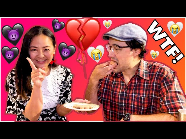 Cockroach & Wasabi Valentines Day Prank - Japanese Wife & Kiwi Husband [4K]