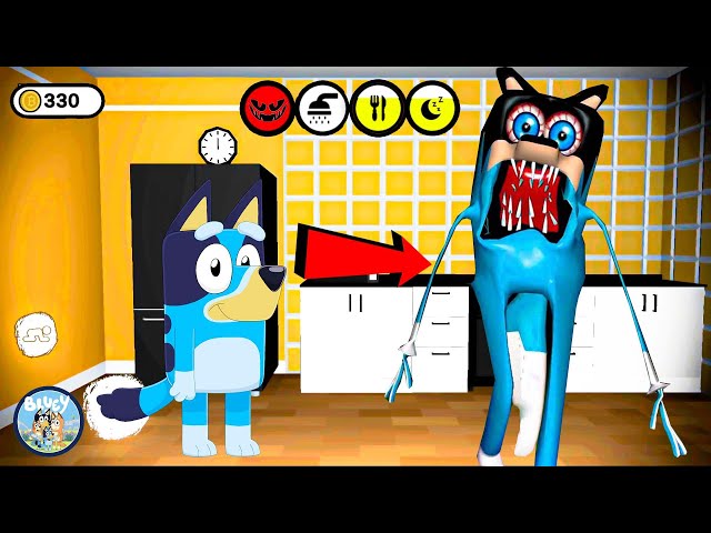 CREEPY Talking Bluey App | Bluey.EXE Horror Game