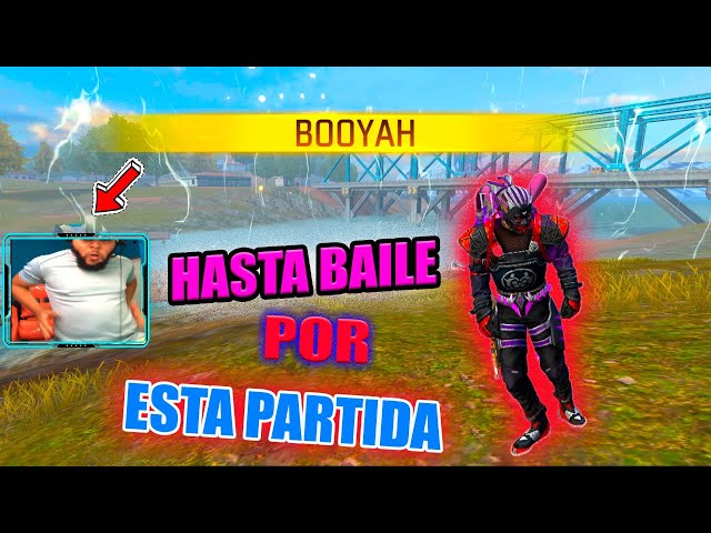 ESTE BOOYAH! ME HIZO SACAR MI BAILE INSANO EN FREE FIRE EN VIVO