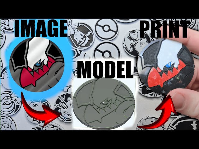 How to Turn an Image into a Physical Coin | 3D Printing