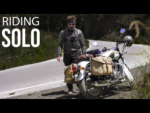 Riding SOLO: Small Motorcycle adventure & Mountain roads