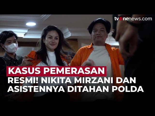 Mengenakan Baju Oren dan Tersenyum, Nikmir Resmi Ditahan Polda Metro Jaya | OneNews Update