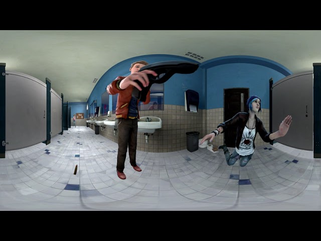 The Bathroom | Life is Strange (360º SFM Animation in 4K) - VR Ready