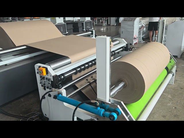 paper roll slitter rewinder machine for paper core/tube and angle protector  making machine/slitting