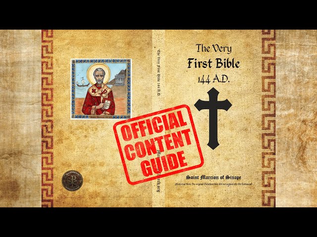 The Very First Bible: Official Content Guide