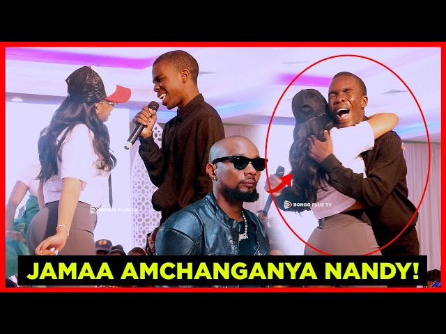 NANDY APAGAWA NA KIJANA HUYU, AMFANANISHA NA  BILLNASS KISA VERSE HII, AMKUMBATIA, AMFANYIA HICHI