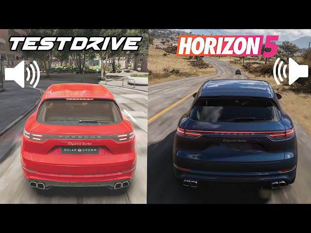 True to real life sounds? Test Drive Unlimited vs Forza Horizon 5