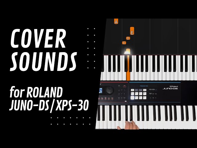 Cover Songs Roland JUNO-DS / XPS-30 Sound Pack Bundle I Depeche Mode Samples I Keyboard LIBRARY