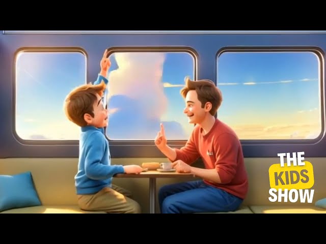 Johny Johny Yes Papa Train Journey Adventure || The Kids Show || Poems and Rhyming World of Kids