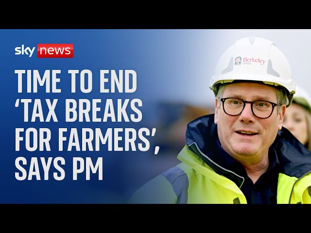 PM: Public has choice between better living standards and 'tax breaks for farmers'