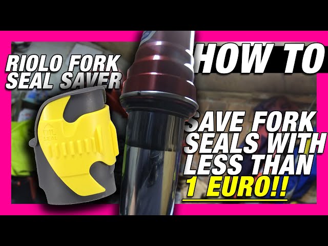 How to save a LEAKING FORK cheap, easy and fast