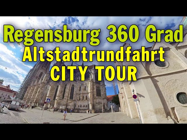 Regensburg 360 Grad:  Mit dem Fahrrad durch Regensburg - Altstadtrundfahrt CITY TOUR