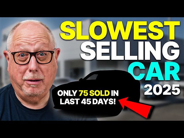 These Cars Are STUCK on Dealer Lots! Fastest & Slowest-Selling Cars January 2025