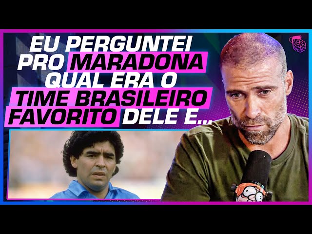 PILHADO conta como foi ENTREVISTAR o MARADONA e MESSI