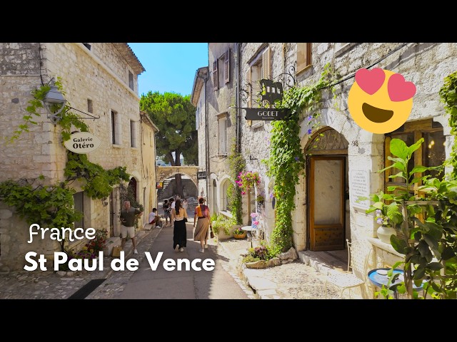 Saint-Paul De Vence, France 🇫🇷 You Must Visit THIS Beautiful French Village 😍