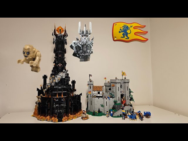 LEGO Lion Knight's Castle or LOTR Barad-dûr