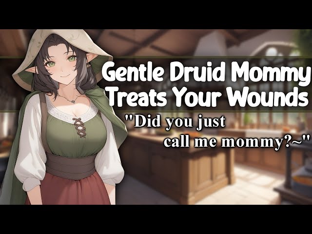 [ASMR] Druid Mommy Treats Your Wounds [F4A] [Sleep Aid] [Soft] [Strangers to More] [Fantasy]