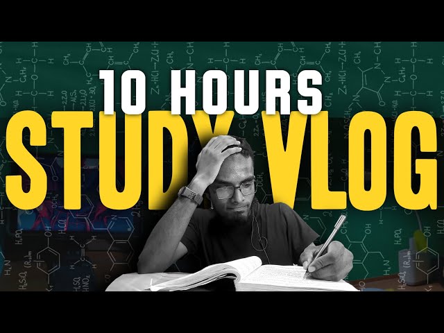 📚 10-Hour Late Night Study Vlog in Bangladesh🌙📖Focus Mode 🇧🇩