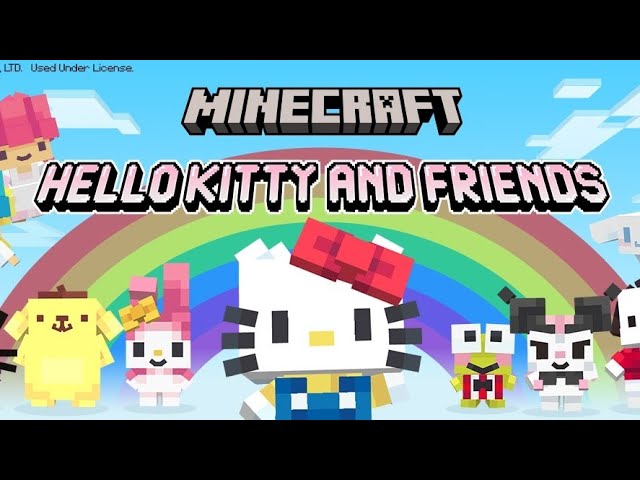 Hello Kitty in Minecraft (Minecraft DLC)