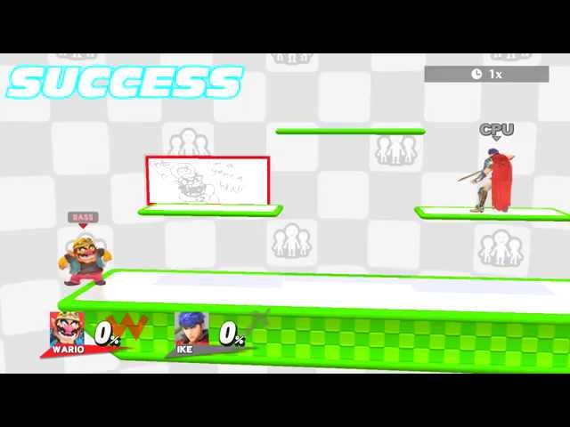 Who Can Pass Under the Miiverse Stage? (Super Smash Bros. for Wii U)