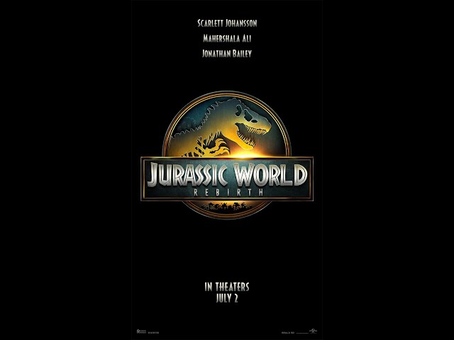 Jurassic World Rebirth Trailer 1 4k HDR 60fps