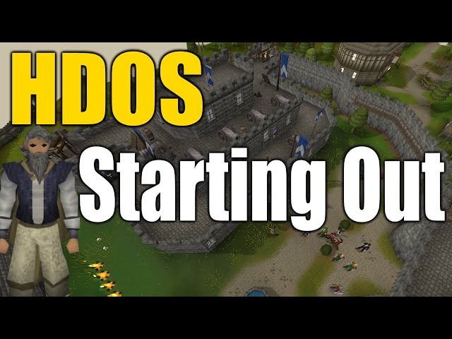 OSRS / HDOS | Beginner Guide Series - Starting Out