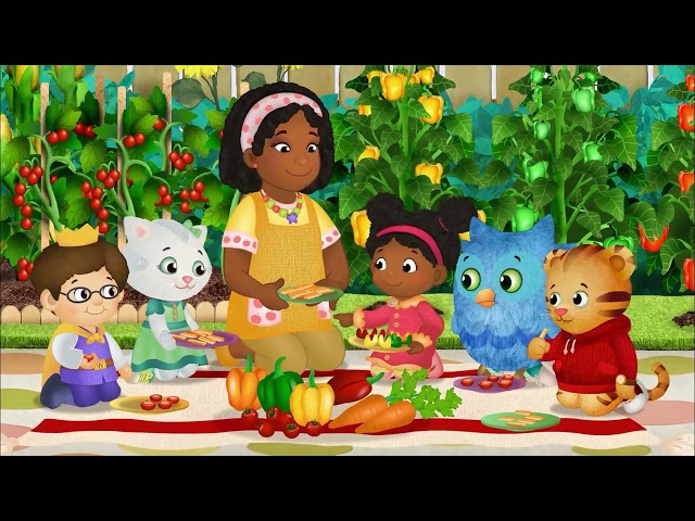 Let's Taste Vegetables | Preschool Learning Videos | Daniel Tiger's Neighborhood | 9 Story Kids