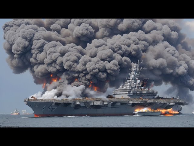 7 minutes ago! North Korea's Largest Aircraft Carrier Ambushed by Ukrainian Forces!