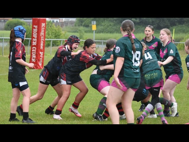 Unbeaten run for the Hornets come to an end! Thatto Heath take the win 🖤❤️🧡 U12 Girls rugby league.