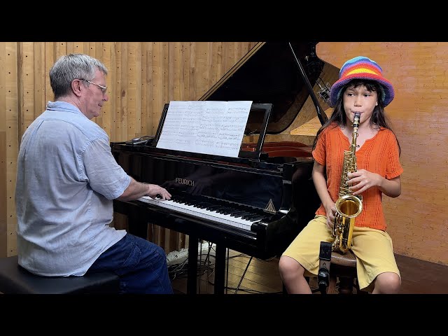 "Bluesette" for Soprano Sax and Piano - Emilie & Dad