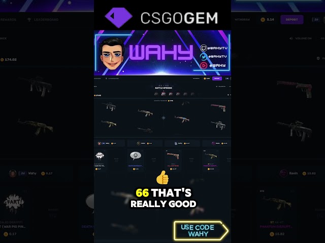 1000 COINS LEADERBOARD ON CSGOGEM!!!