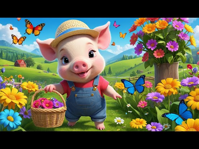 This Little Piggy | Fun Finger Play Song for Kids | Nursery Rhymes & Kids Songs