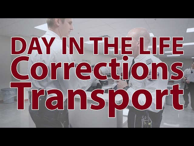 Day in the Life of a CCA Corrections Transportation Officer