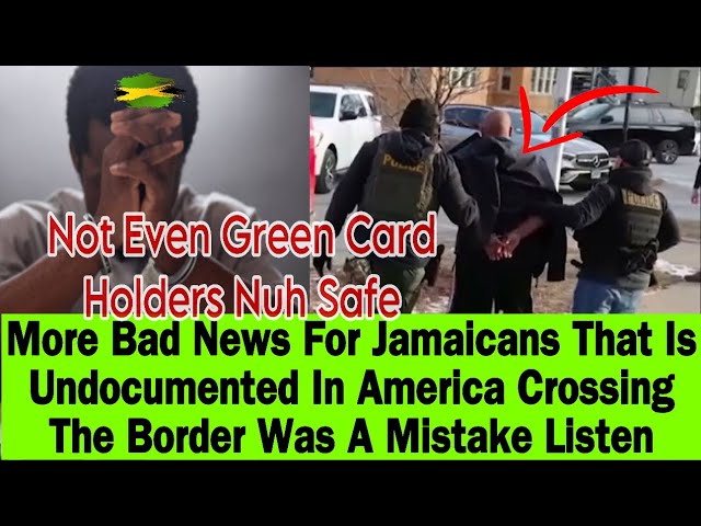 BIG ANNOUNCEMENT MORE BAD NEWS FOR UNDOCUMENTED JAMAICANS IN AMERICA LISTEN TO THIS 😮