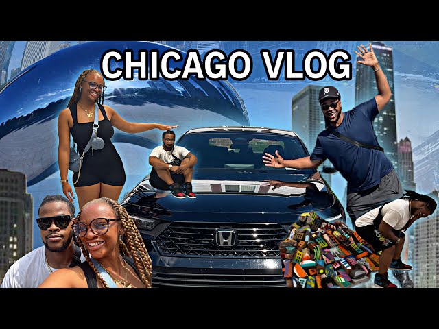 Chicago Vlog Day 1: Road Trip Adventure to Chicago! 🚗✨ | Travel Vlog