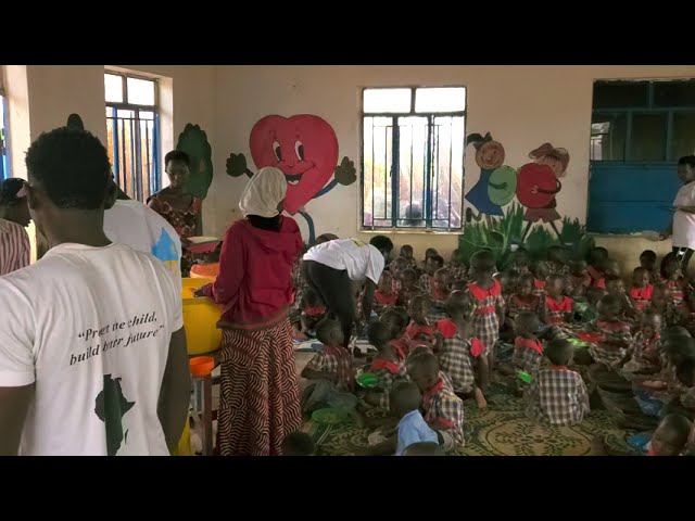 Lunch time at the JHA ECD Center