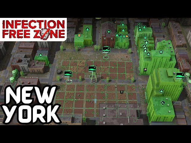 Infection Free Zone - New York Gameplay - 60 DAYS (No Commentary)