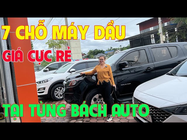 Hai Mẫu Xe 7 Chỗ Máy Dầu Giá Cực Rẻ Tại Tùng Bách Auto